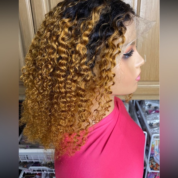 ❤️New❤️ 100% Human hair HD Lace front 18" wig❤️ - Picture 7 of 11
